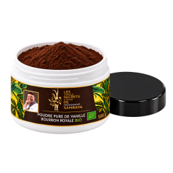 Poudre pure de vanille Bourbon Royale BIO de Madagascar