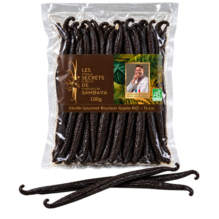 Vanille Gourmet Bourbon Royale BIO – 16 cm