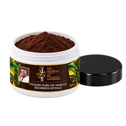 Poudre pure de vanille Bourbon Royale