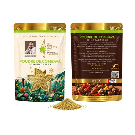 Poudre de combava Royal de Madagascar - Grade A