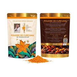 Poudre de curcuma Royal de Madagascar - Grade A