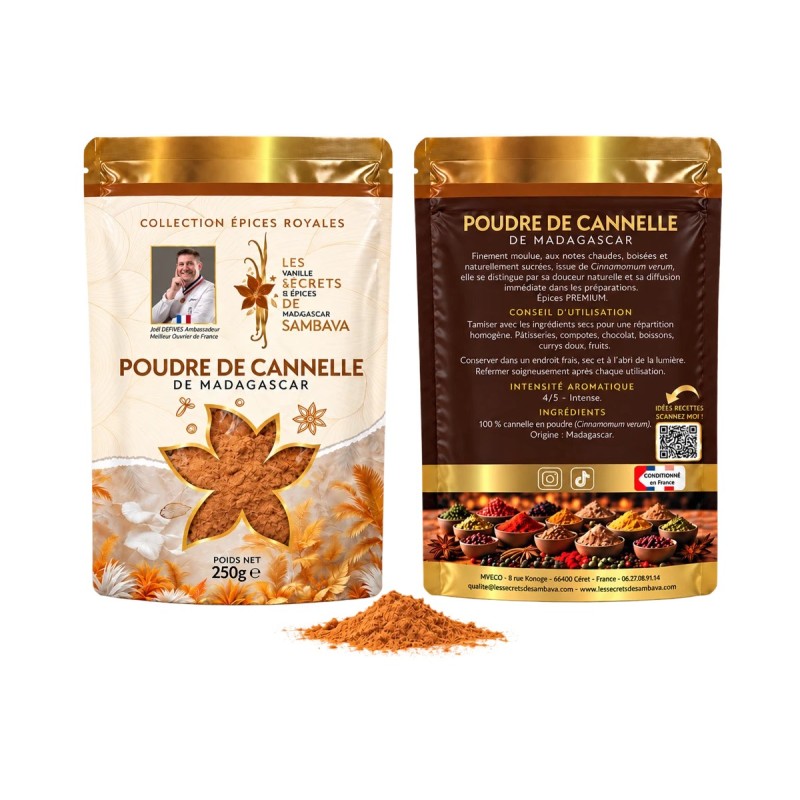 Poudre de cannelle Royal de Madagascar