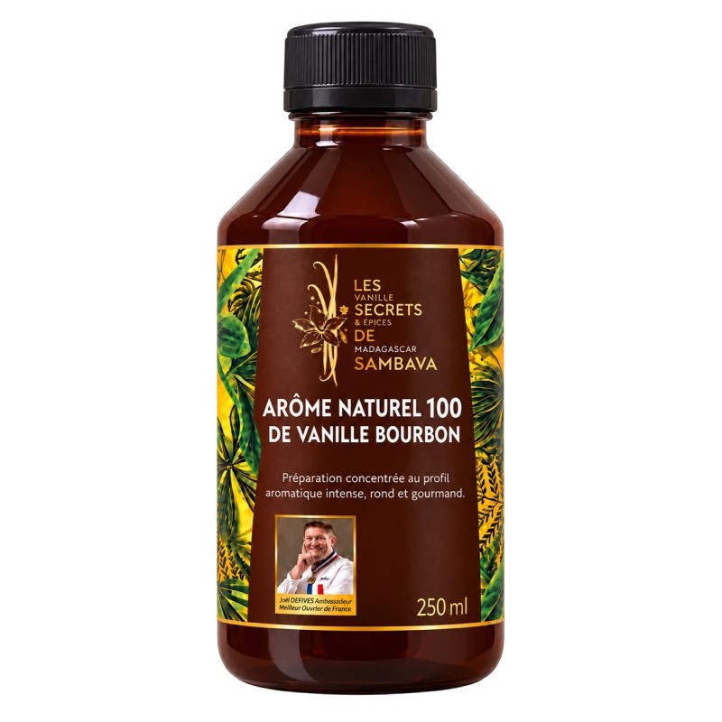 Arôme naturel 100 de vanille Bourbon