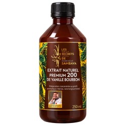Extrait naturel Premium 200 de vanille Bourbon