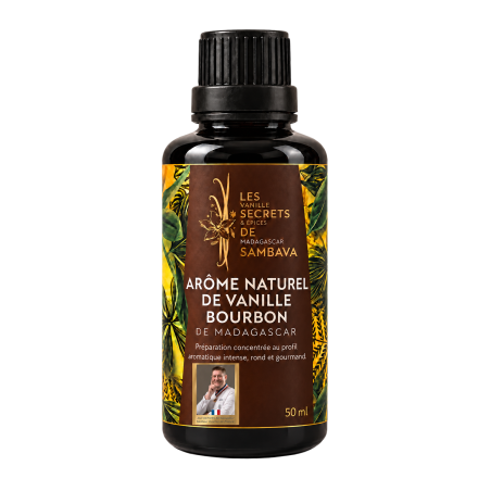 Arôme naturel 100 de vanille Bourbon de Madagascar