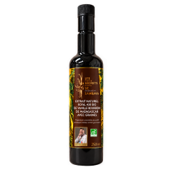 Extrait naturel Royal 400 BIO de vanille Bourbon de Madagascar avec graines
