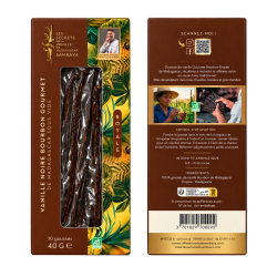 Vanille Gourmet Bourbon Royale BIO de Madagascar - 16 cm
