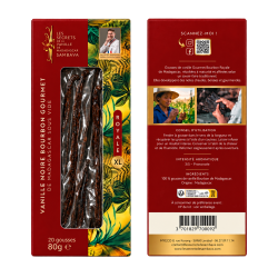 Vanille Gourmet Bourbon Royale XL de Madagascar — 18 cm