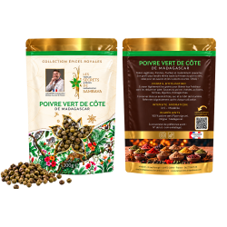 Poivre vert de côte de Madagascar - Grade 1