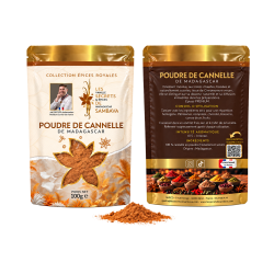 Cannelle de Ceylan Royal de Madagascar en poudre