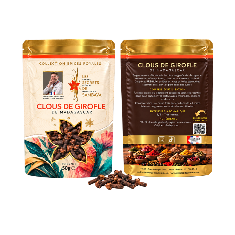 Clous de girofle de Madagascar