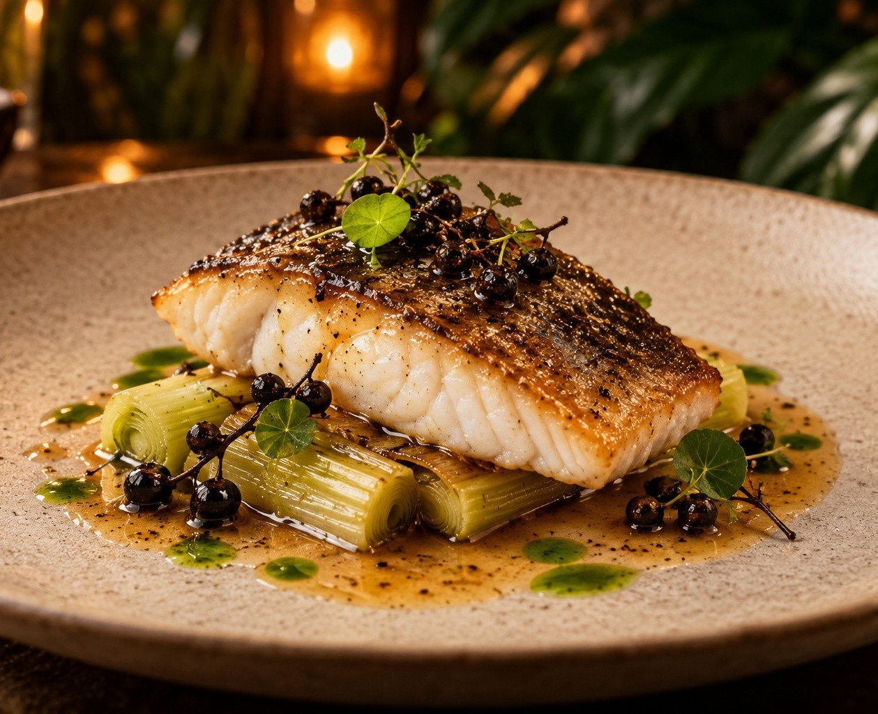 Turbot rôti