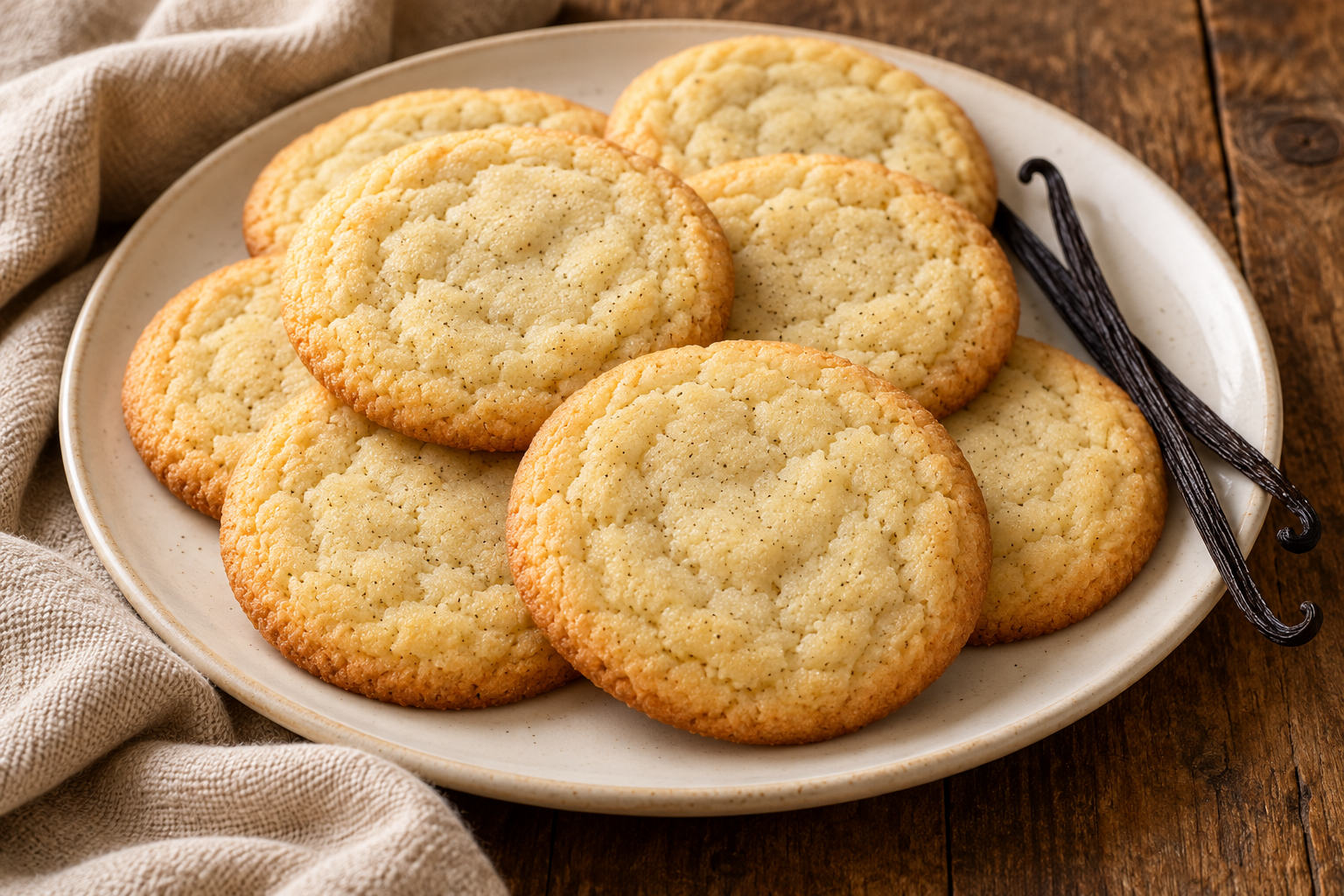 Cookies moelleux à la vanille Bourbon