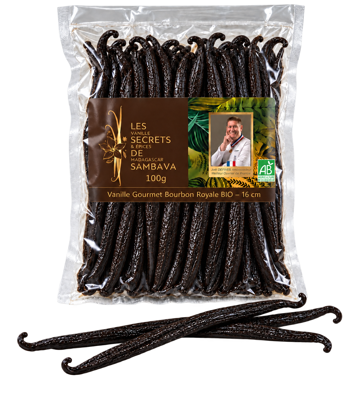 Vanille Gourmet Bourbon Royale BIO – 16 cm