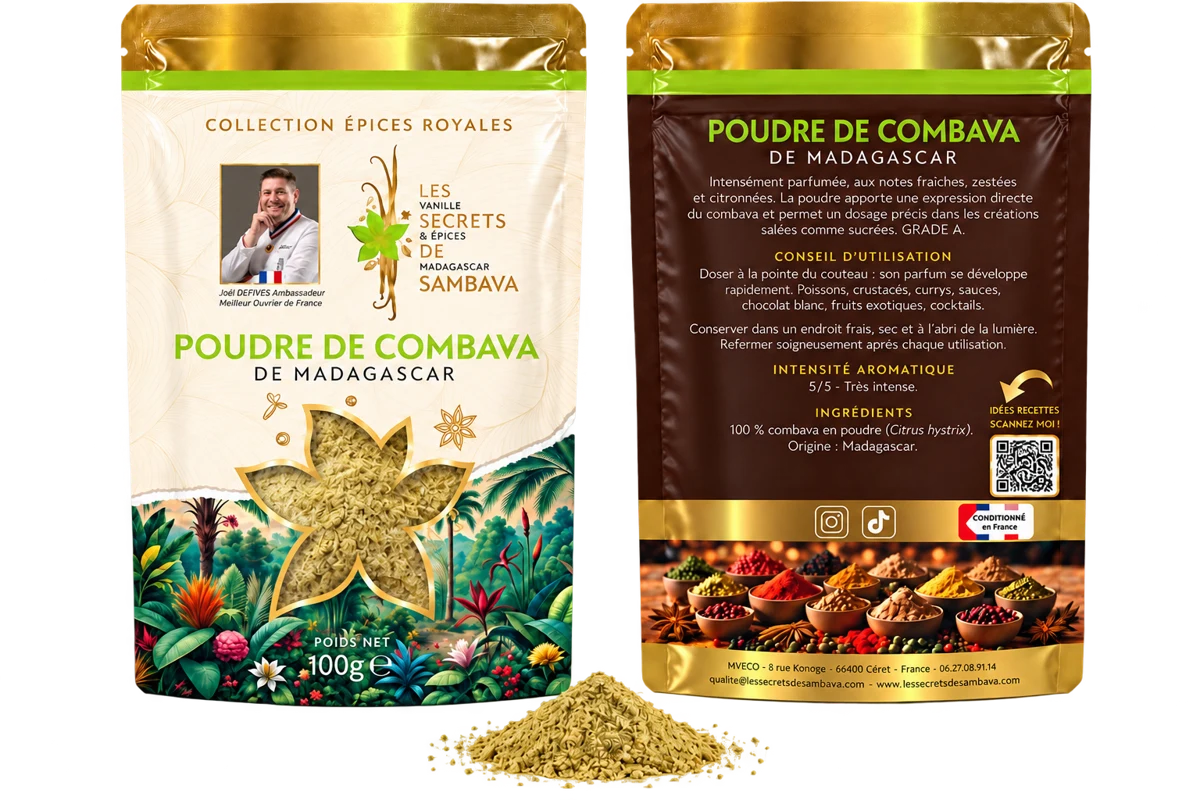 Poudre de combava Royal - Grade A
