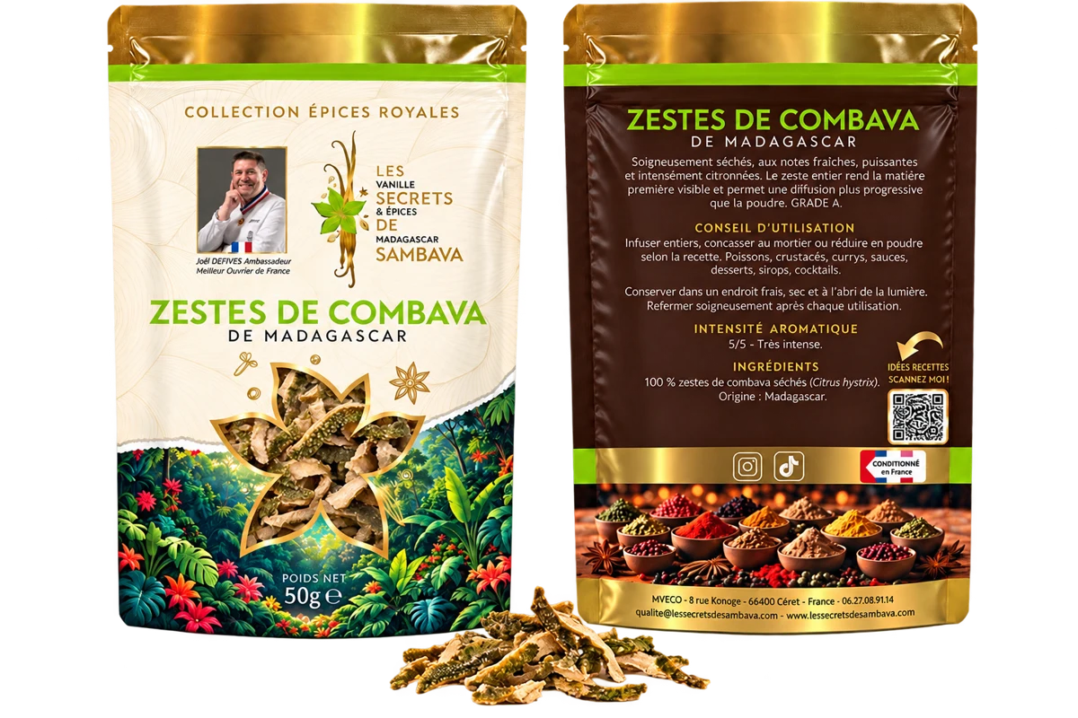 Zestes de combava Royal - Grade A