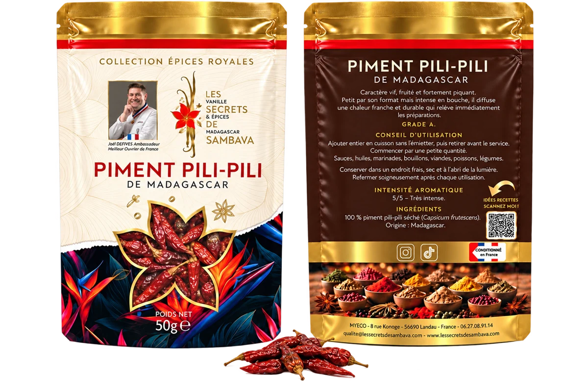Piment Pili-Pili Royal - Grade A