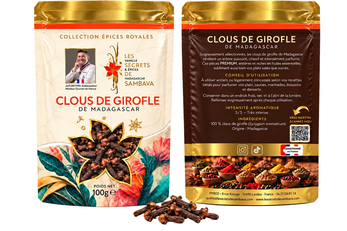 Clous de girofle de Madagascar