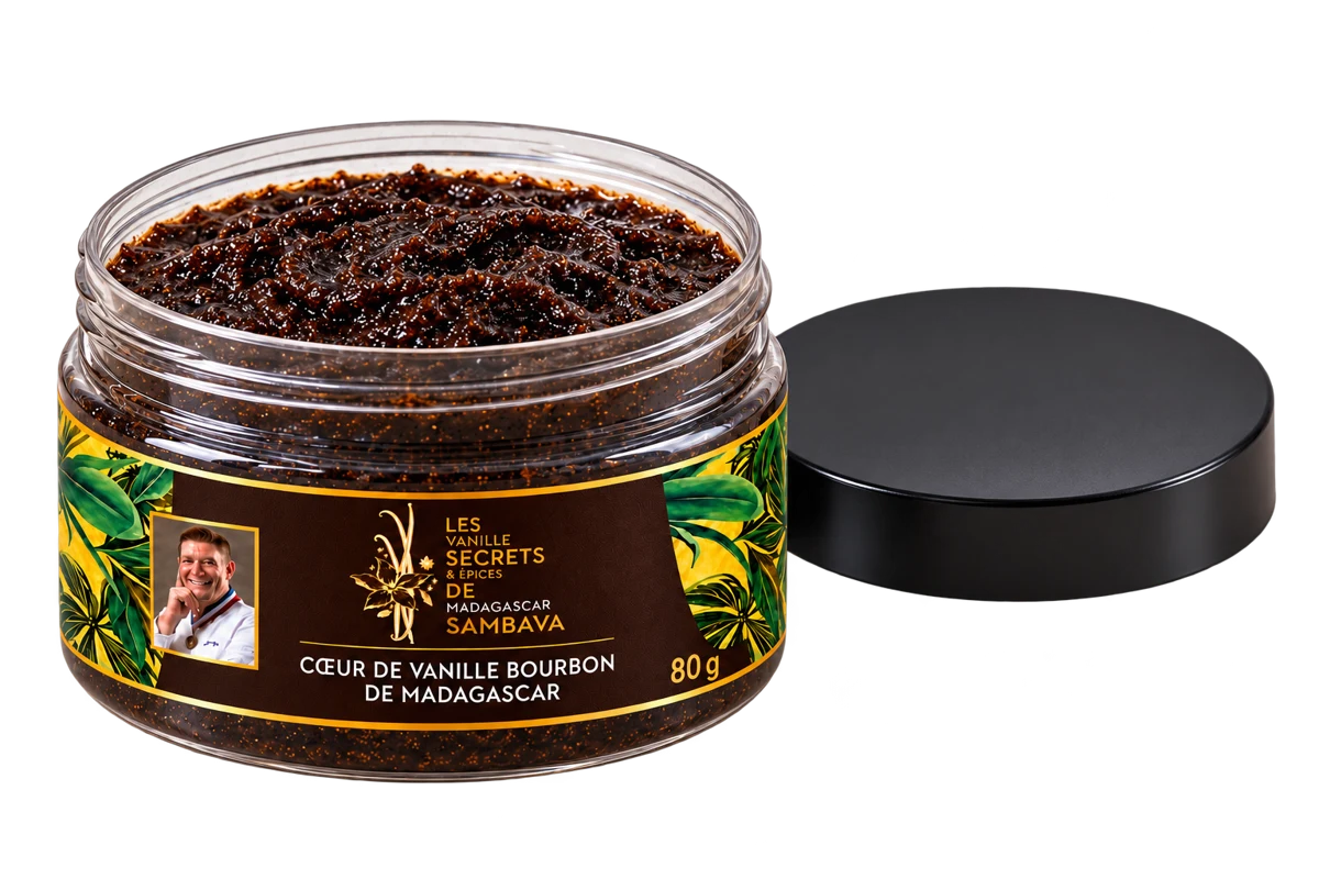 Cœur de vanille Bourbon de Madagascar