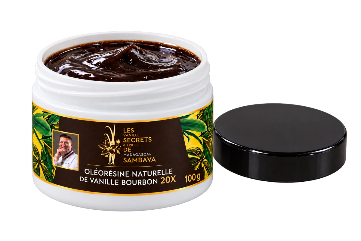 Oléorésine naturelle de vanille Bourbon 20X