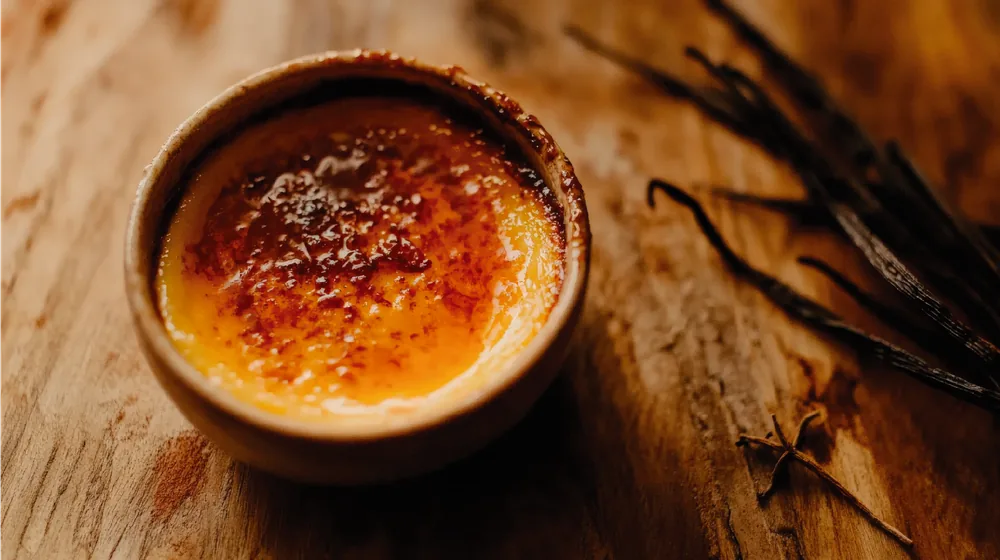 Dessert à la vanille de Sambava